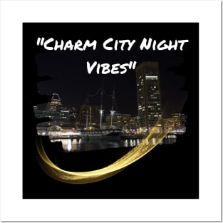 CHARM CITY NIGHT VIBES SET COLLECTION Posters and Art